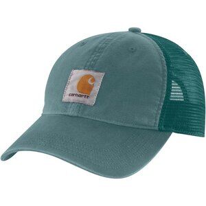 Carhartt Men's Sea Pine Imported Adjustable Buffalo Sandstone Mesh Back Caps